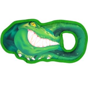 Zeus Growlers Heavy Duty Crocodile Dog Toy 🐊
